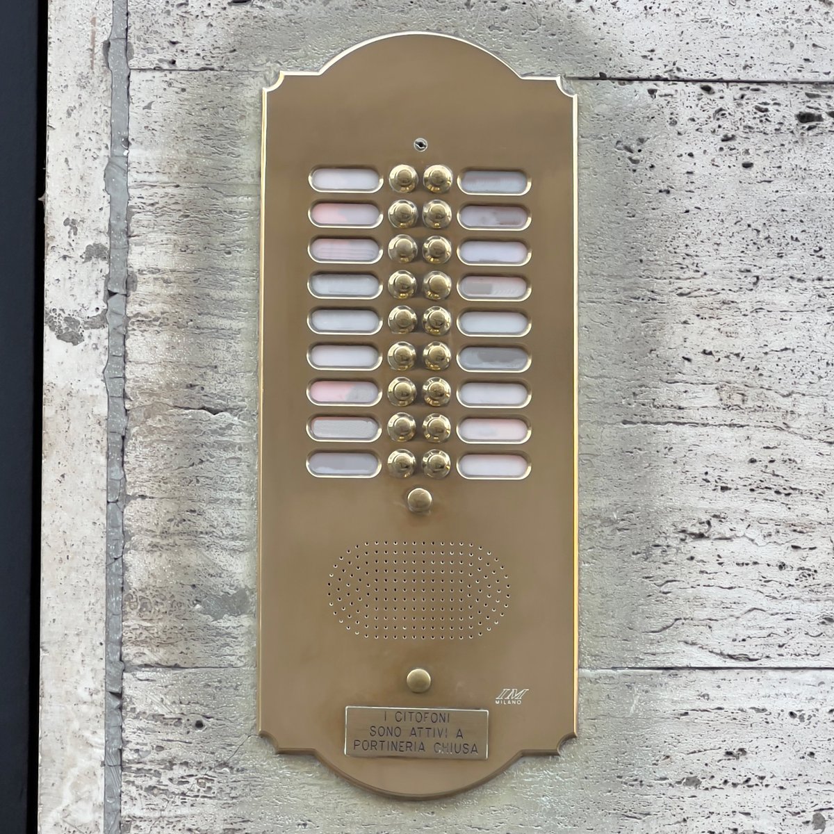 365Dem's tweet photo. 026 of 365 - Date of photo shooting: 3 April 2022; Address: Enrico Besana Street, 9 Milano (MI) 20122 Italy
 
https://t.co/t8wdJX4eUD

#nft #digitalart #nftartist #cryptoart #cryptoartist #nftcollection #nftnews #nftartwork #nftphotography #milano #entryphones #nftproject #365dem https://t.co/aaQaRc6Cfe