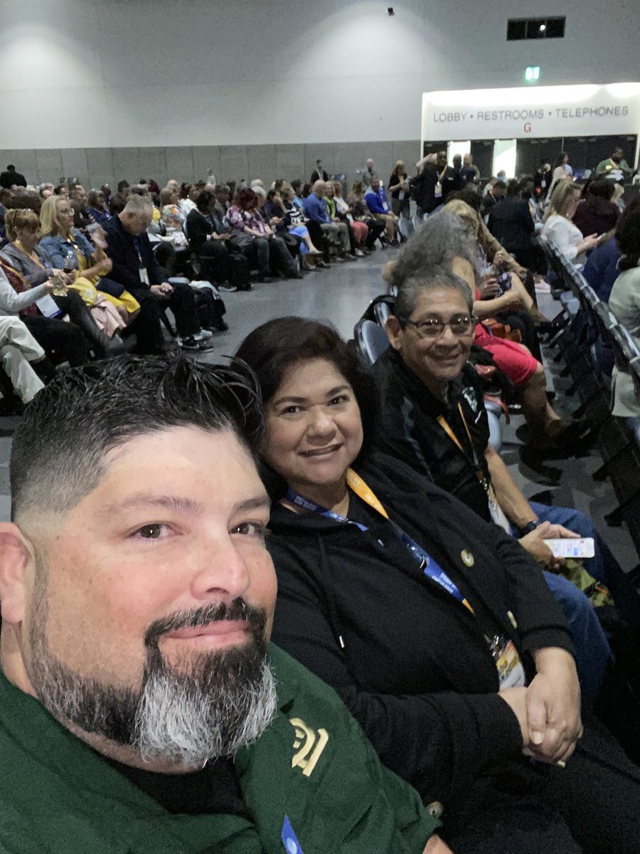 RGCA's tweet photo. #SWISD trustees D. Carrillo, F. Bernal.l, and S. Vasquez enjoying the #NSBA2022 Conference General Session! #swstrong #southweststrong #schoolboard #wearesouthwest https://t.co/AH4H31DOZy