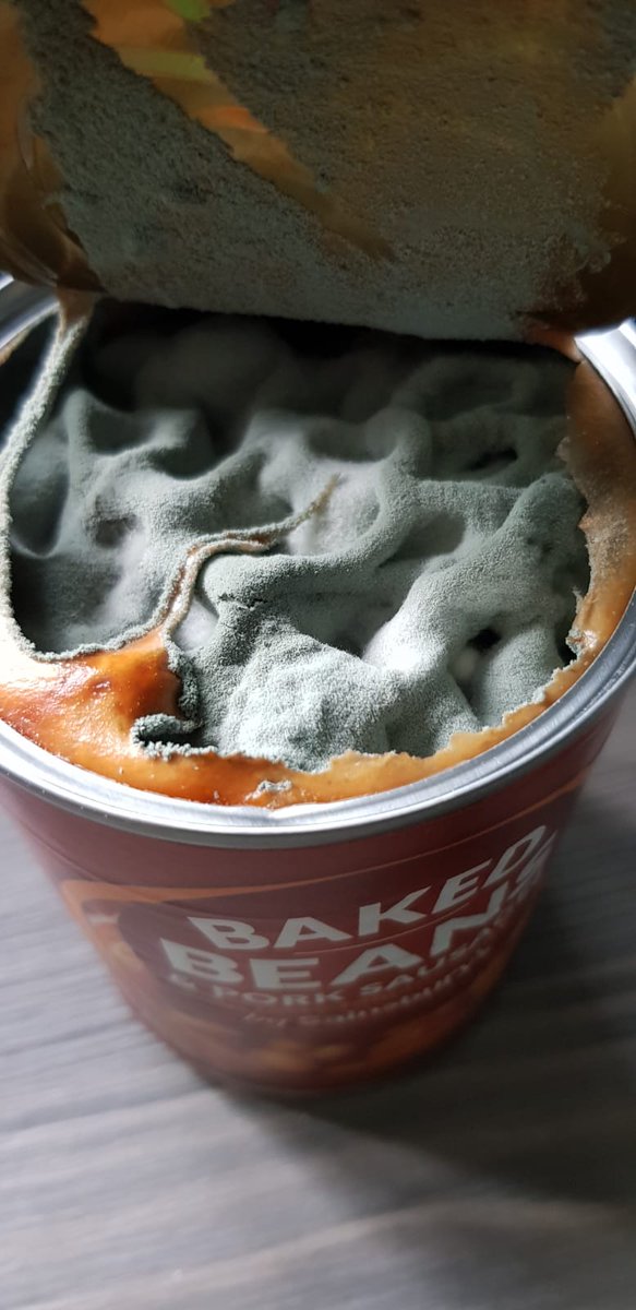 youngpippa45's tweet photo. @sainsburys Just opened this tin of Beans with pork sausage...think I'll give it a miss!! https://t.co/9Wx6T8gke0