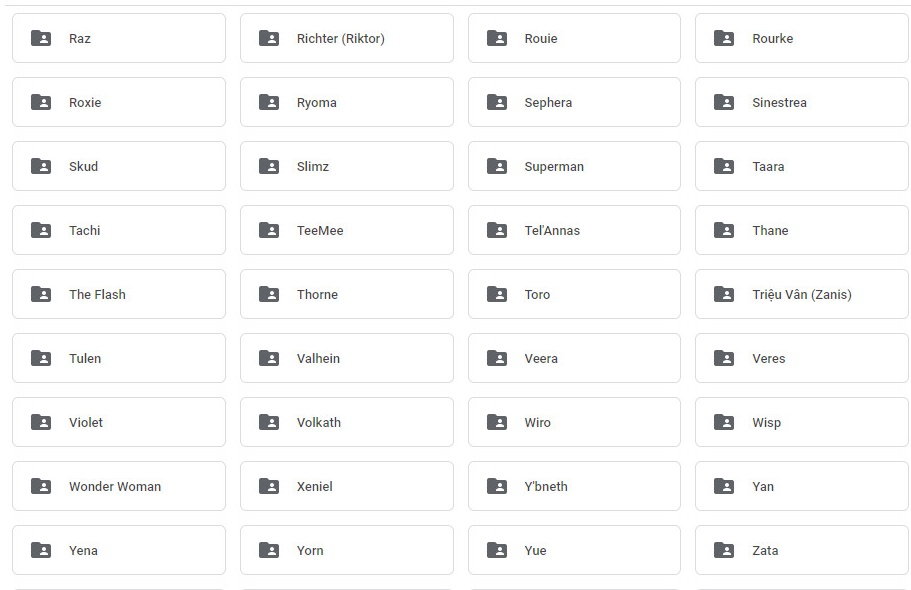 [Share] Splash Art AOV: drive.google.com/drive/folders/…

[Note for phone] When you click on the drive link, it can be corrupt and make the folder you are looking for being lost.
Solve: open this link in the Drive app and search again.

#nox #aov #rov #arenaofvalor #アリヴァラ #펜타스톰