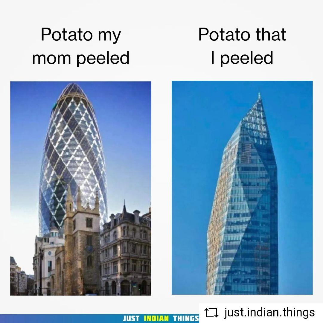 ChefKunalKapur's tweet photo. Kaise bhi kaato jana toh pet meh hi hai 😌 #JustIndiaThings #ChefKunal #Kunalish #Memes https://t.co/Z7IG0Q7wWQ