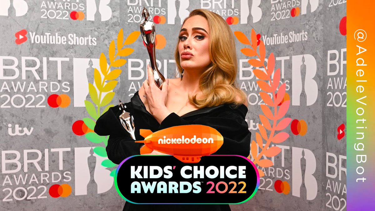 AdeleVotingBot's tweet image. The voting bot now supports the Kids' Choice Awards!

Just @ me with a hashtag(e.g. #Vote30 #VoteEasyOnMe) and I'll let you know how many times you have voted in that category!

Currently, the daily counter resets at midnight UTC. #KCA