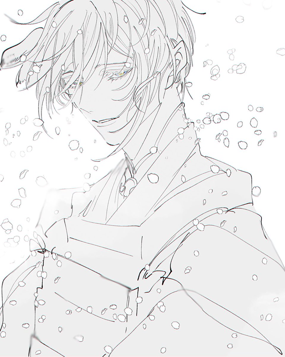 「                 、」 