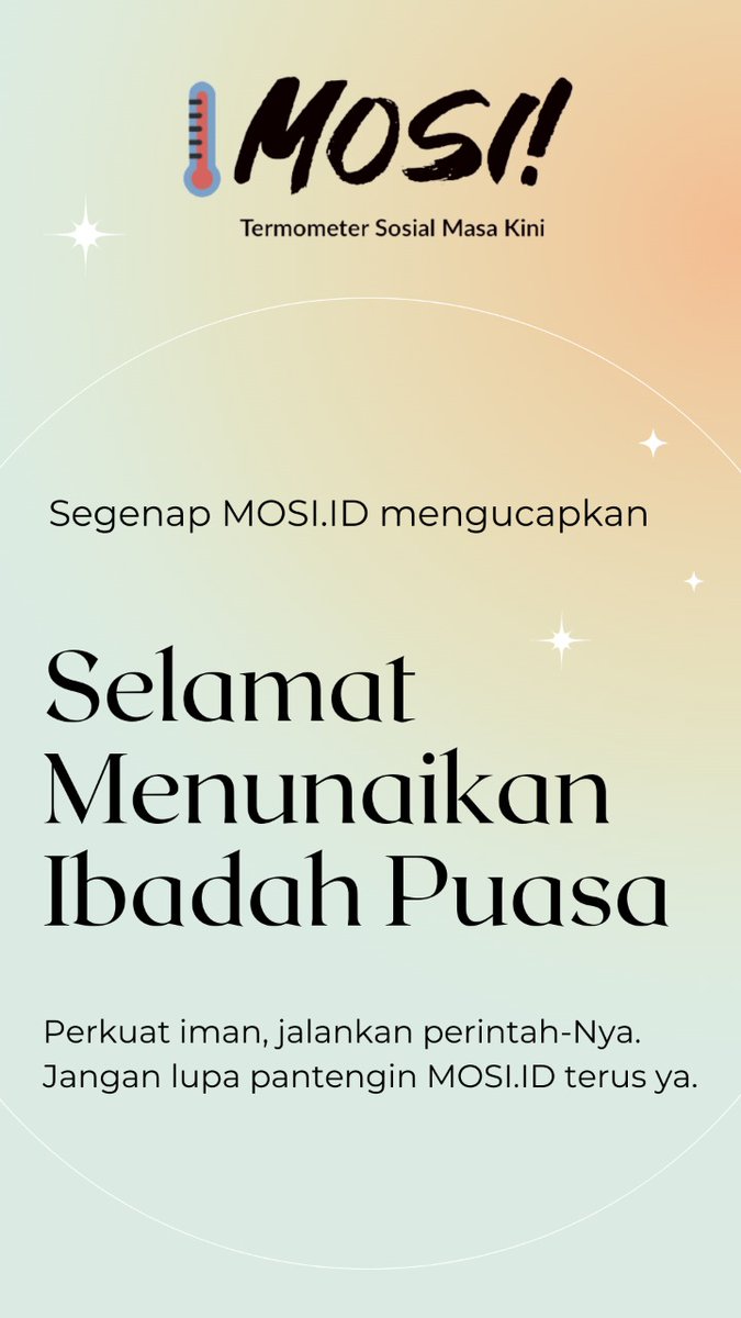 Selamat Menunaikan Ibadah Puasa!!!
Ada niat apa di Ramadan kali ini?