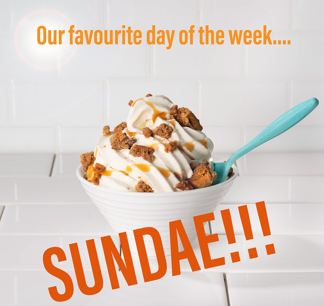 eatkonz's tweet photo. Try one of our delicious signature flavoyrs like Funky Monkey or Caramel Crunch today! You can also buikd your own and add your own toppings! 
.
.
#sundae #icecream #konzpizza #sundaefunday #chocolate #vanilla https://t.co/AFwLMK7qyI