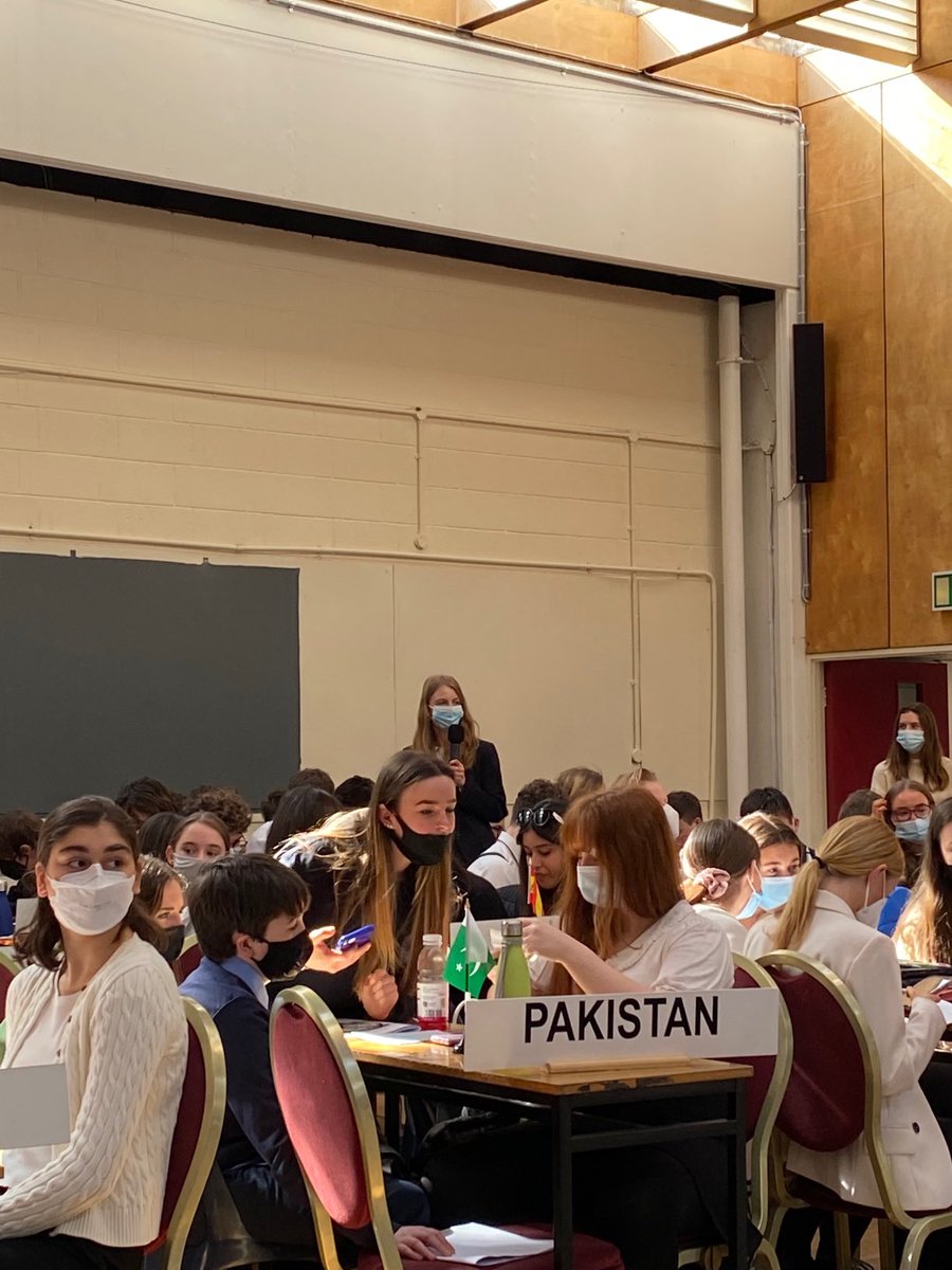 standrewsMUN's tweet image. #GA