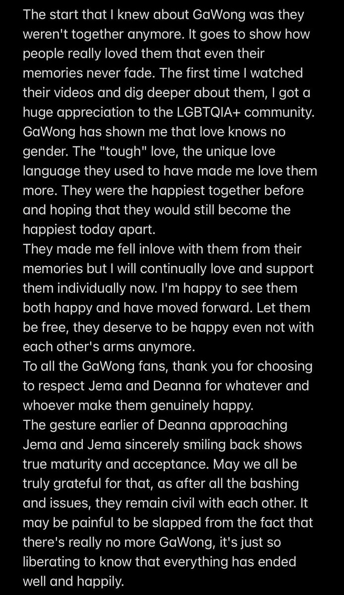 beadelll_'s tweet photo. I will forever be a Ga and Wong fan but as a GaWong fan, I'm signing off ❤️ #GaWong #Jema #Deanna https://t.co/mTL7RRtRLT