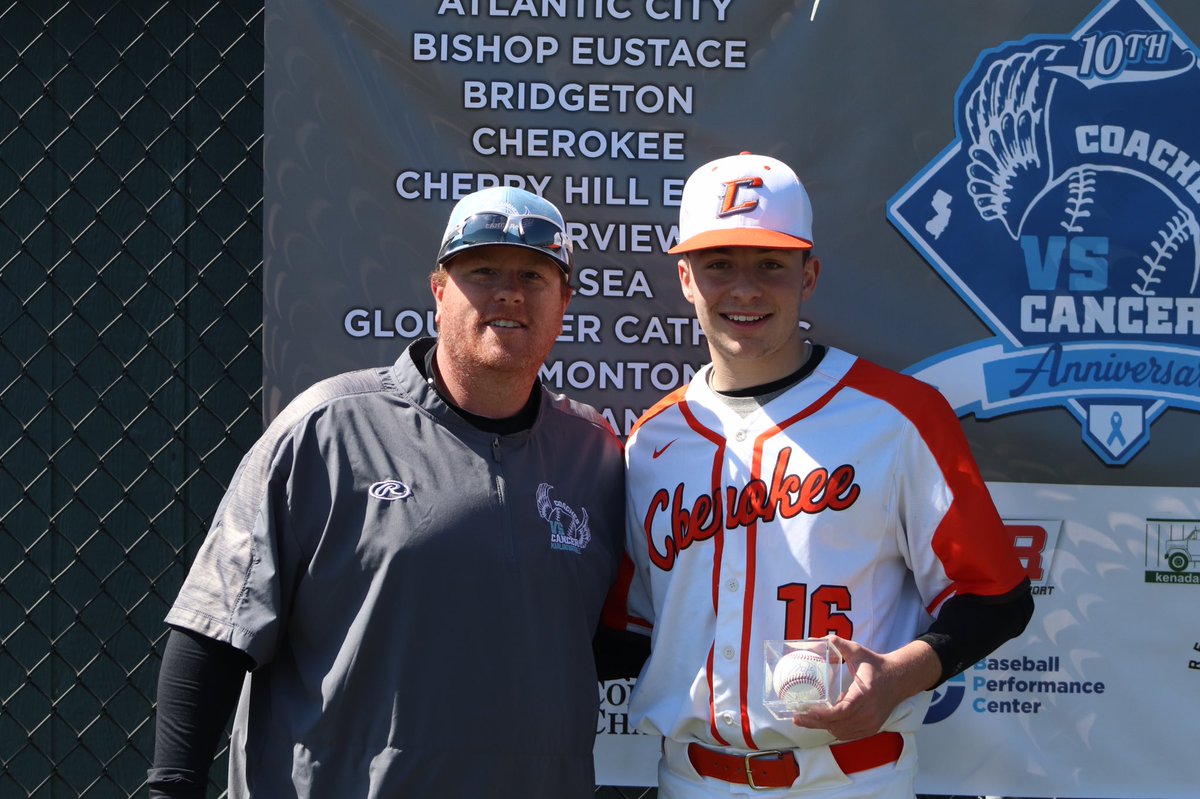 CvCDownbeach's tweet photo. @MikeTrout Players of the Game from yesterday!
Atlantic City: Drew Storr
Cherokee: Blake Weinstein
Bishop Eustace: Jack Kirchner
Spring Ford: Dylan Broderick
#crushcancer #cvcmainland https://t.co/bPr2NpYl8t