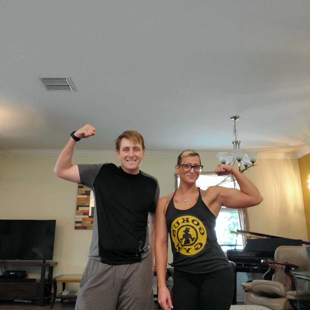 Mileswildmore's tweet photo. Come and join me along with my trainer, Alison Durnan at Tattoo Muffin Fitness for the most amazing workouts with motivation, positivity and determination! You will not be disappointed! Fun workout it was today! #BEWILD #WILDCREW https://t.co/fsmYMroqj1