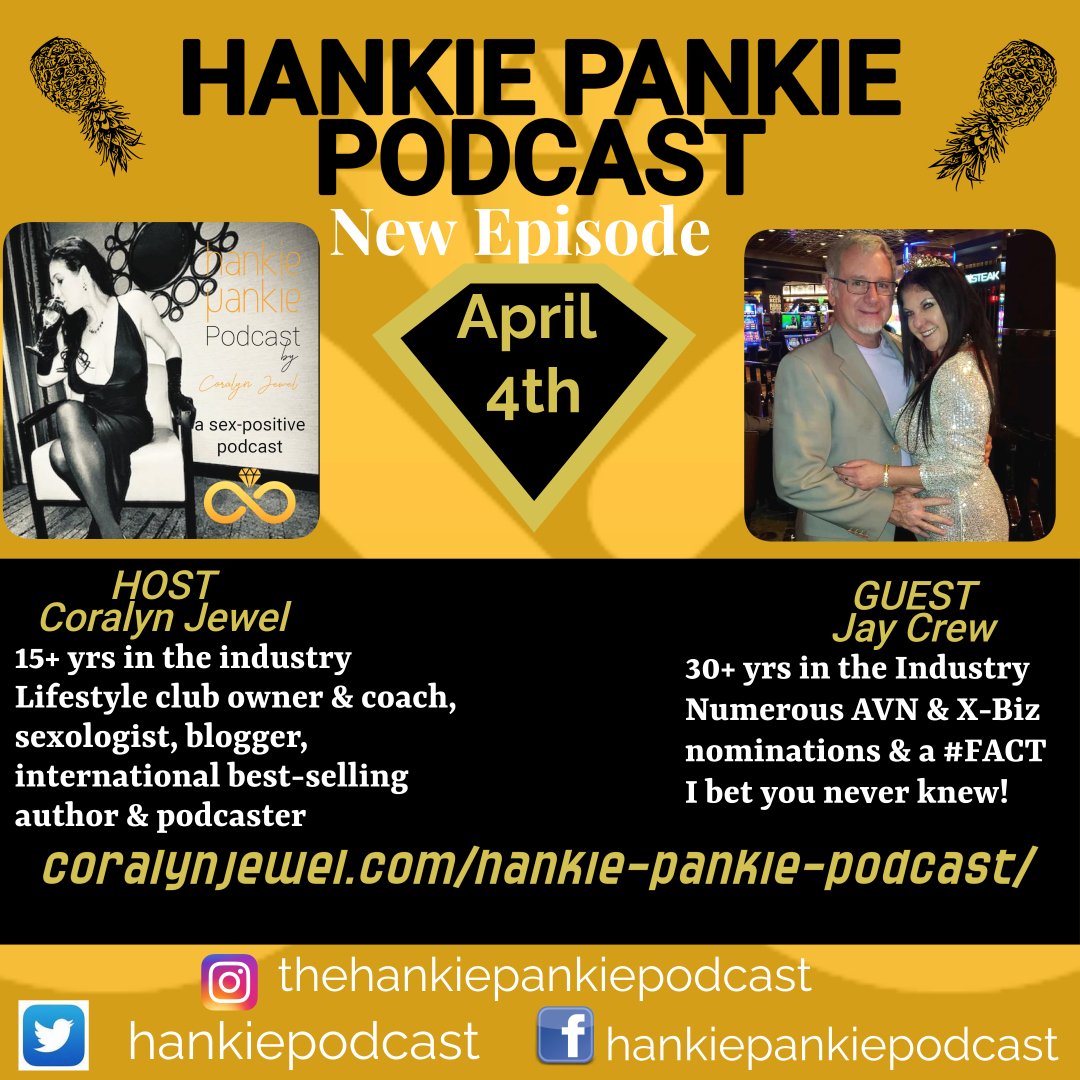 Highprofilepod's tweet photo. @JayCrew57  @ASNLifestyleMag @OutshineTeam @k97fmradio @skyhawkafterda1 tune in Monday April 4th #jaycrew is our guest
 #newepisode #sexpositive #adult #adultindustry @RealityKingSex @DANICAxDANALIx and a #surprise #fact he will share 🤔😁😁
https://t.co/4sbfwIxRdn https://t.co/y9eGw7Xnh9
