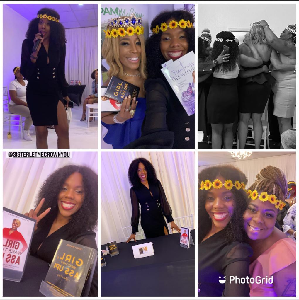 Tee2thaShoy's tweet photo. Reflection moment.... sold out my affirmation book! Met a multi millionaire who also bought my book! Grateful https://t.co/a8dL5mLZAL