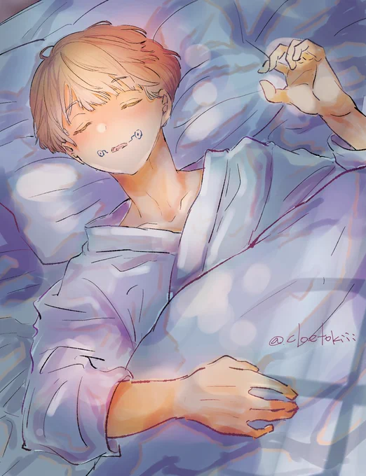 寝顔😴 