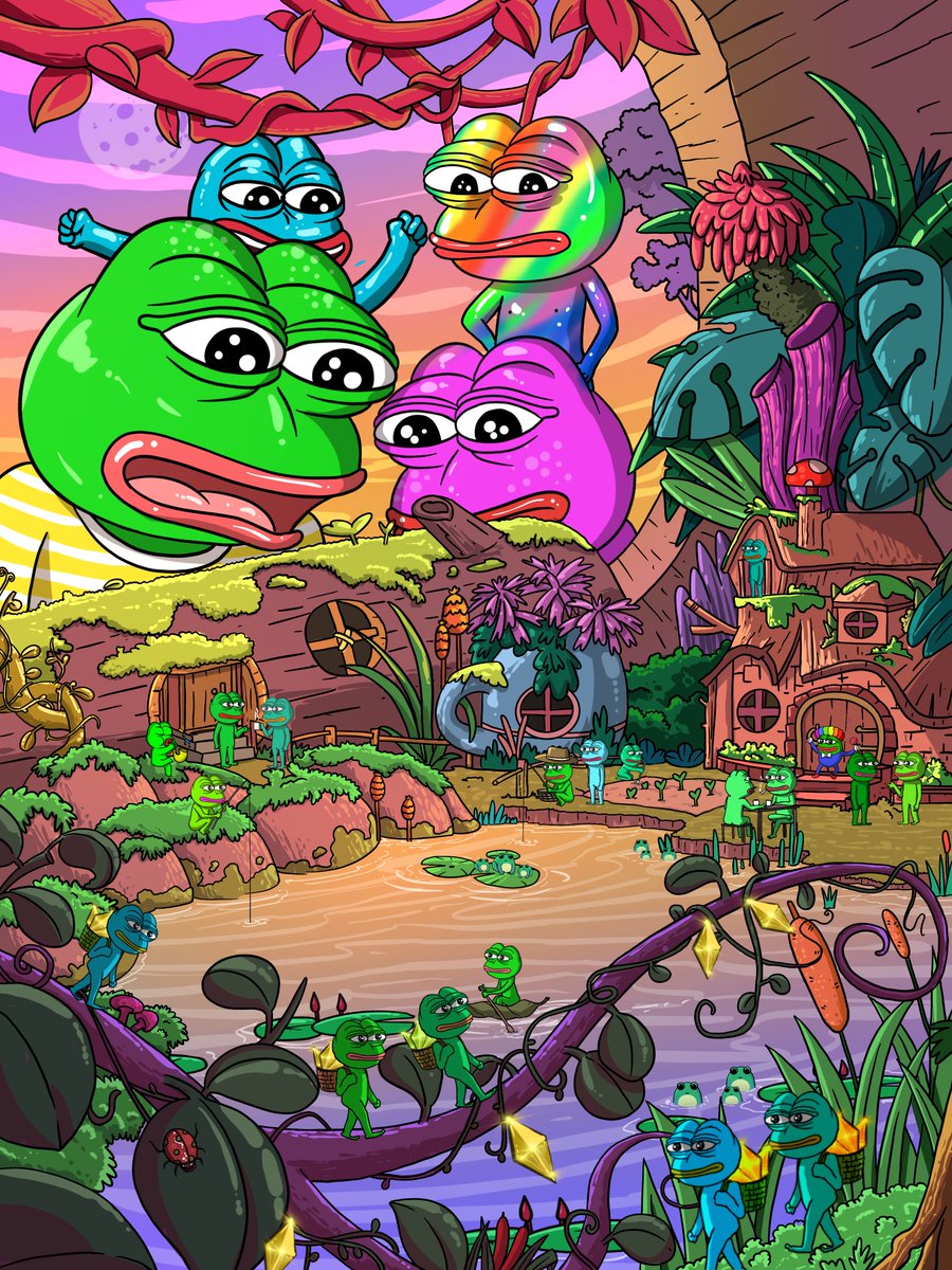 PirateWarNFT's tweet photo. I want you to visit this project.PEPE WONDERLAND🔥🔥🔥
Discover the magic of the small Pepe family.
The most abundant and valuable
#pepefrog #WONDERLAND #NFTCommmunity #PirateWarNFT
https://t.co/PbuWylxukY https://t.co/CNAZf3s02f