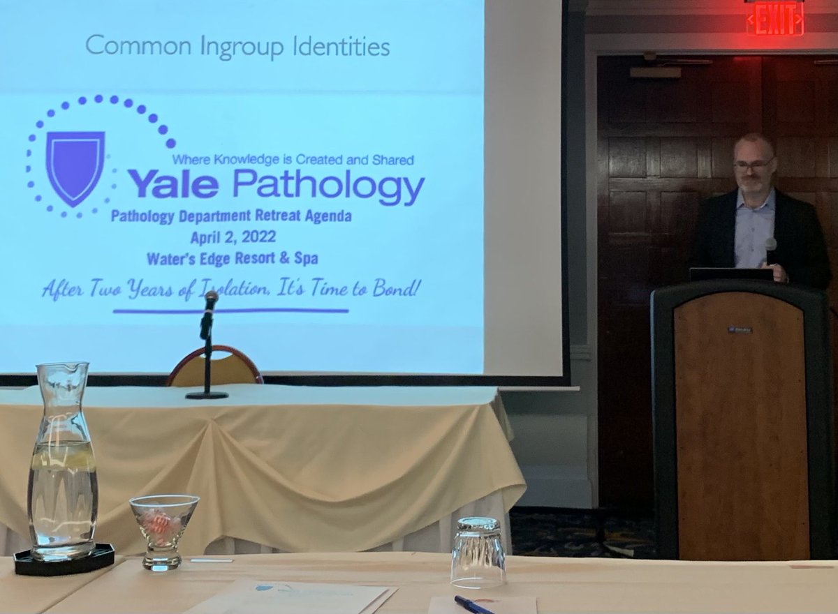 Angelique_Levi_'s tweet photo. Successful #inperson @yalepathology 2022 retreat @WatersEdgeCT #TimeToBond #Teamness #Engage #PathFamily #CooperativeGoals #SharedMission #ValueDiversity #MoreInnovation #OrgAlignment #GroupSuccess https://t.co/TjROeNQvF5