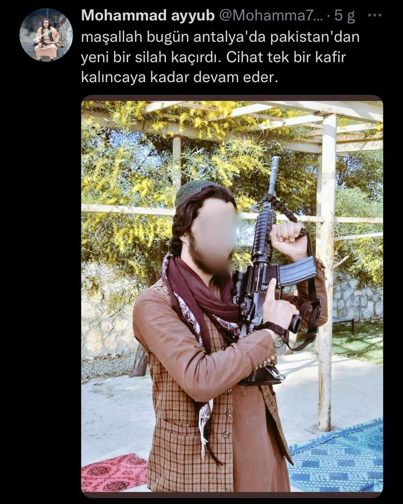 Bu da Pakistanlı bir Twitter kullanıcısının 5 gün önce paylaştığı tweet!