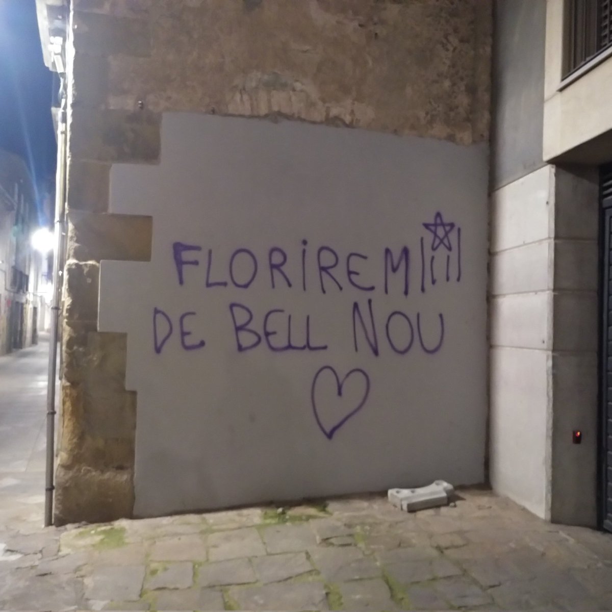 "FLORIREM DE BELL NOU" Vic 2022. #guixadesvigatanes #vic #osona