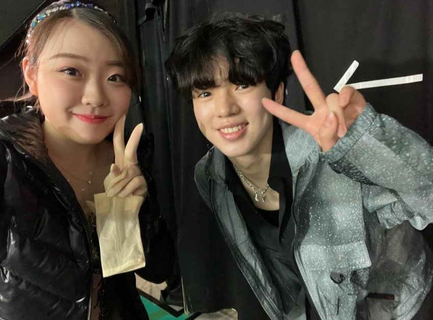JulyJun8's tweet photo. #JunhwanCha and #YoungYou 04.03.2022

👇from. Rika Kihira IG
https://t.co/rDywwlEXyE https://t.co/H1sM7kCbp8