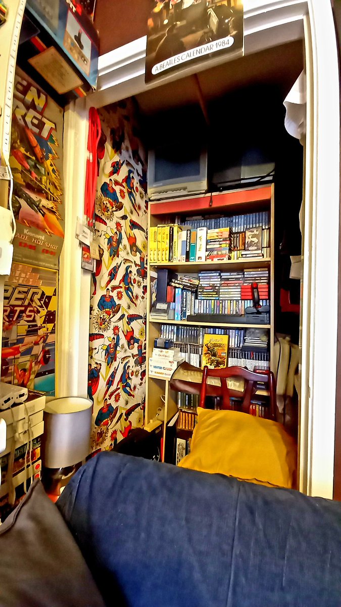 MarkRJones1970's tweet photo. Its nice to go away for a few days break but it's always nice to come back home again! #RetroGaming #ZxSpectrum #CommodoreAmiga #N64 #Nintendo #SNES #SegaSaturn #Gamcube https://t.co/PBnIsEO3ux