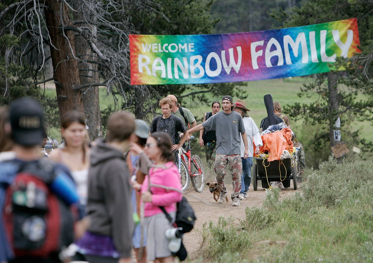 nocostoriesblog's tweet photo. 'Rainbow Gathering' 50th Anniversary expected to draw 30k participants, sparking wildfire concerns.
#colorado #RainbowGathering
https://t.co/VEHAjoykpI https://t.co/JXCXvQ11K0