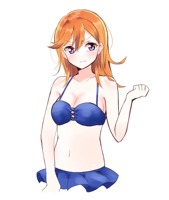 水着を描く練習の犠牲となったしぶかの 