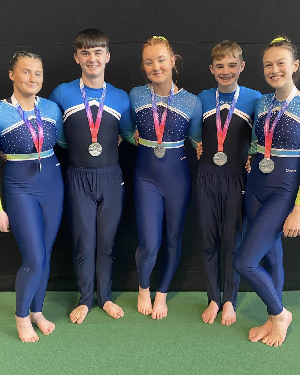 DramaCWCHS's tweet photo. #Secondday #BritishGymnastics #Silvermedalists #MicroTeam #Sheffield @GlantafPEMerch @Ysgol_Glantaf @AGglantafPE #FirstWelshmixedteamtoBritishfinals https://t.co/VuZr0Cmz2A