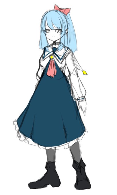 新作の主人公ちゃん 