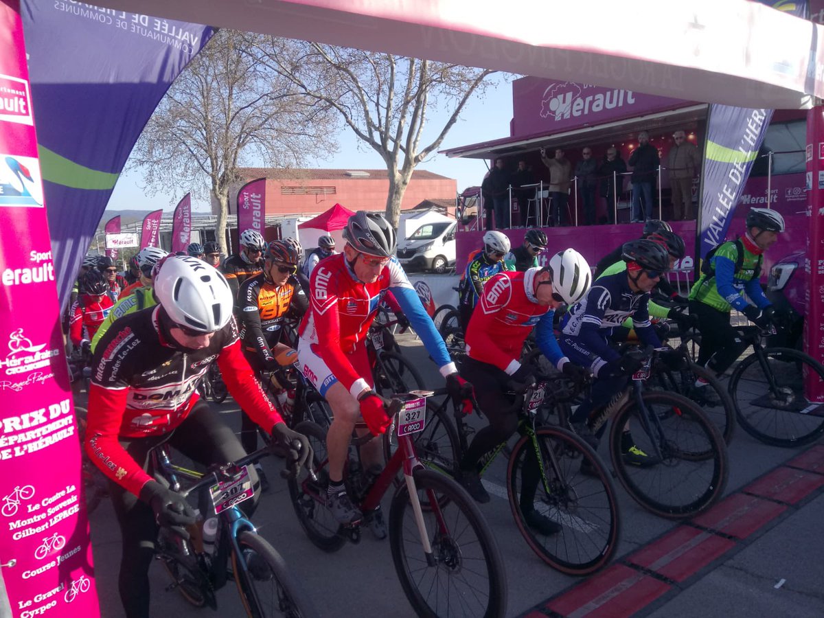 La cyclosportive « l’Héraultaise Roger Pingeon » fut !!
Et c’était une magnifique édition !
Et il faisait très froid ! 
Et dans la semaine on en sort une vidéo ! 
<a href="/Heraultinfos/">Département de l'Hérault</a>  #cyclosportive #gignac