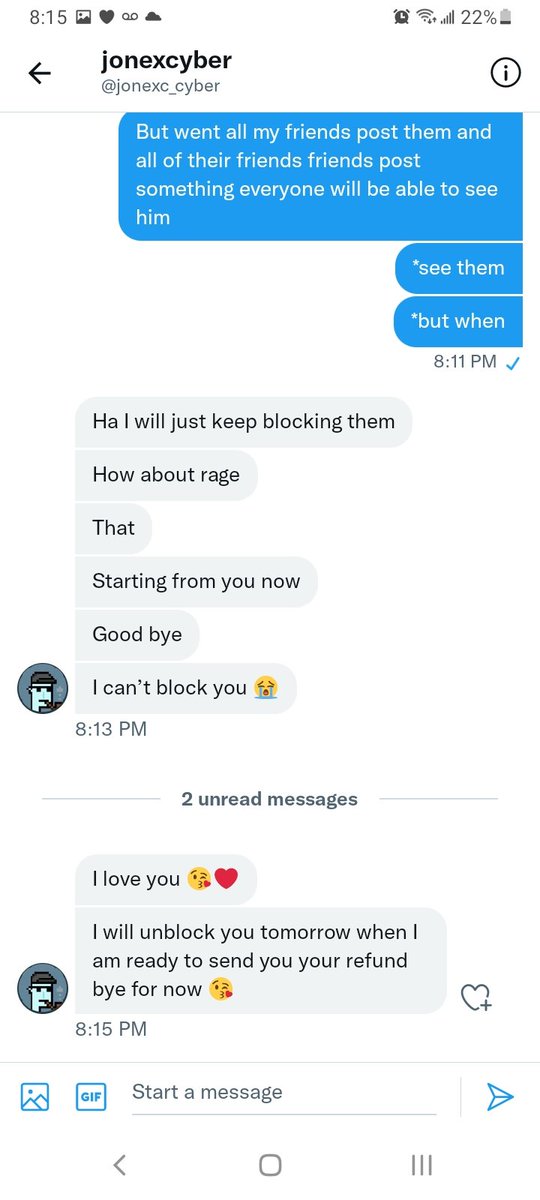 Dani5455's tweet photo. @AlanKei67877900 @mac14tx @mohd0074 @shvmhh @snapchatsupport @jonexc_cyber @jonexc_cyber is a scammer. Please retweet this https://t.co/T9E6ufnwMV