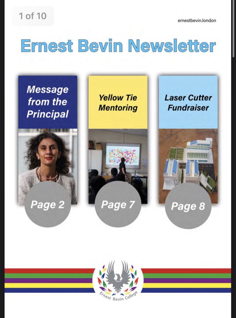 FEBSSW17's tweet photo. ππ° The last Spring Term edition of #BevinNews is out!
So, take a look to find out whatβs been happening around @ErnestBevinColl here: π
π https://t.co/A6ecdjvhYy
#BevinValues |#Respect | #Tolerance | #Opportunity |#Resilence | #Happiness https://t.co/jEN1BHgdBK