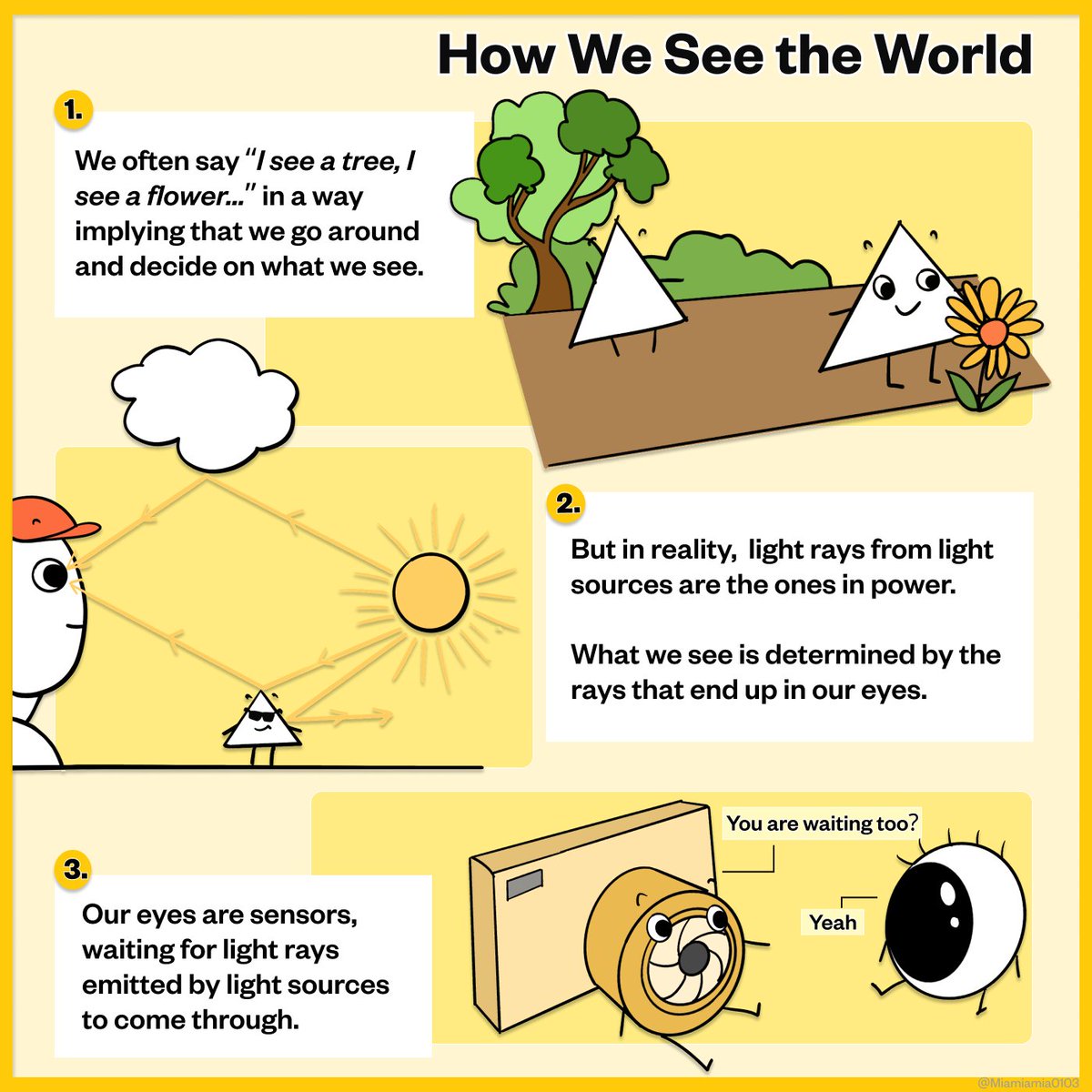 Miamiamia0103's tweet photo. Ray tracing is our friend when we want a realistic 3D render. This technique is inspired by what happens in the natural world. But why, and how? Here we look at some basics of ray tracing: the why, ray equation, forward vs backward, and an overview of the general algorithm. https://t.co/SWl1JrmiOk