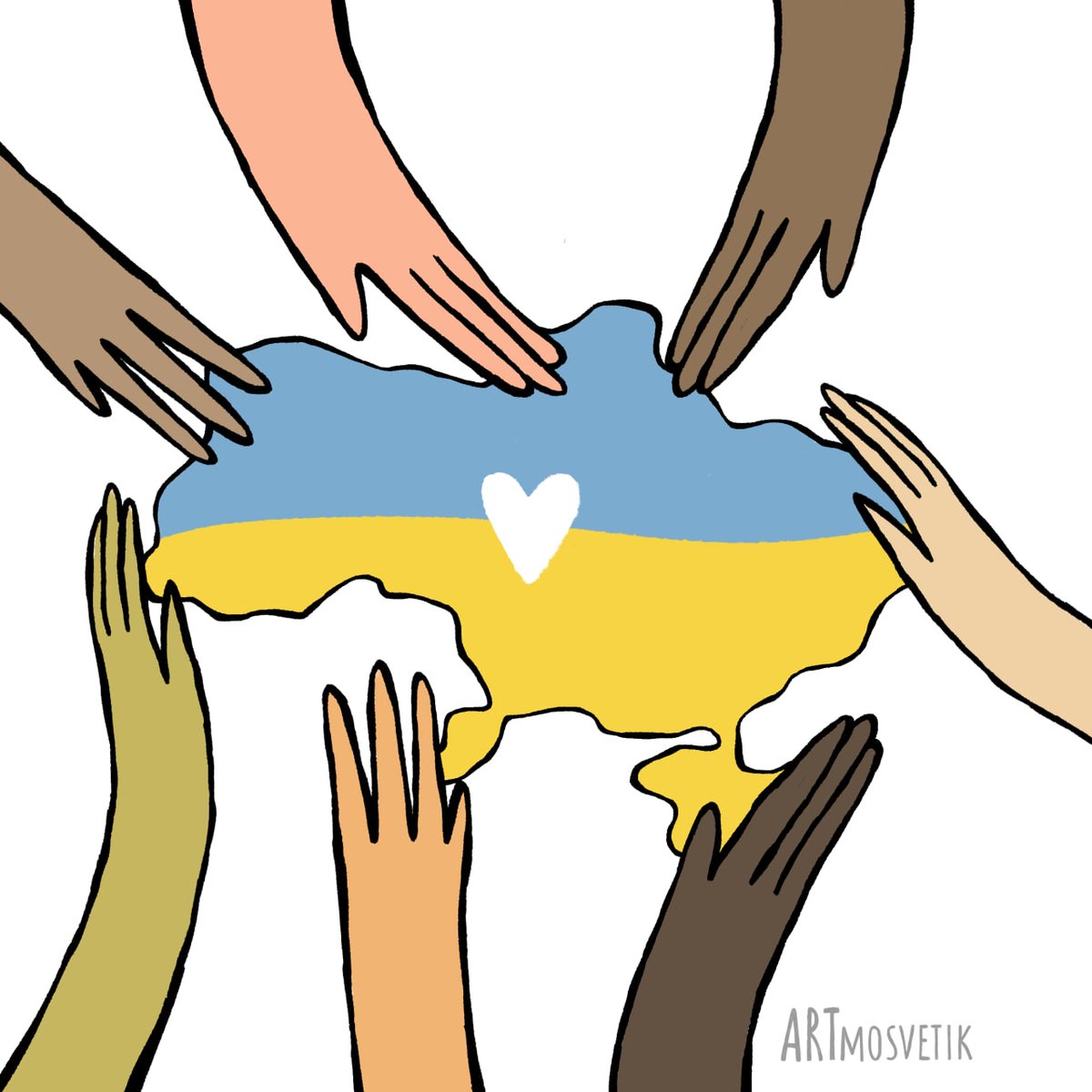 🗓 Another month turned the page, and the world learnt about the war crimes committed by Russia in #Bucha. In the darkest of times, art is a light of hope 🕯. Mint the NFT art collection brought to you by Ukrainian creators and #StandWithUkraine. 🕊👉 pray4ukraine.world