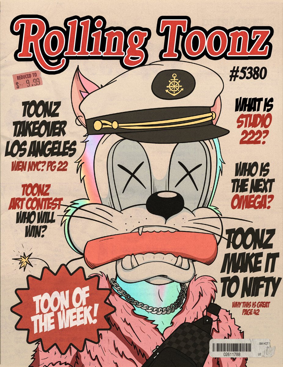 DegenToonz's tweet photo. Make sure to send some LOVE to our newest #ToonOfTheWeek TOON 5380! Make sure to join our discord for the chance to WIN next week! #TOONZ #toonztothemoon https://t.co/5Kxb7IpEqg