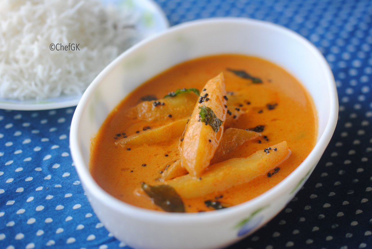 ChefGKrishnan's tweet photo. My Sunday Kitchen Table
Dak Bungalow Mango Curry
Today on My Kitchen Table, on a special request for a mango recipe by Chef Saroj.
#sundaycooking #mykitchentable #dakbungalow #mango #curry #chefforlife #nofilter
Here`s the link to the recipe - https://t.co/V9H4axg21a https://t.co/CwKbLDHzqh