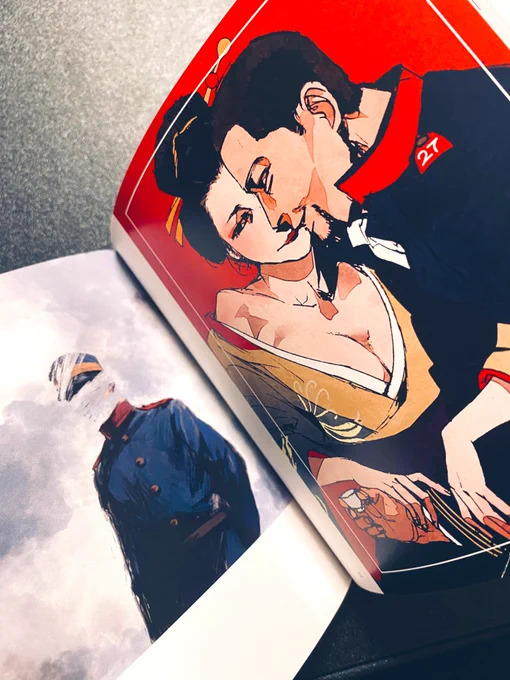 第3弾刷ってもらった。元絵よりコントラスト強調されてこれはこれでとてもいい感じ。 