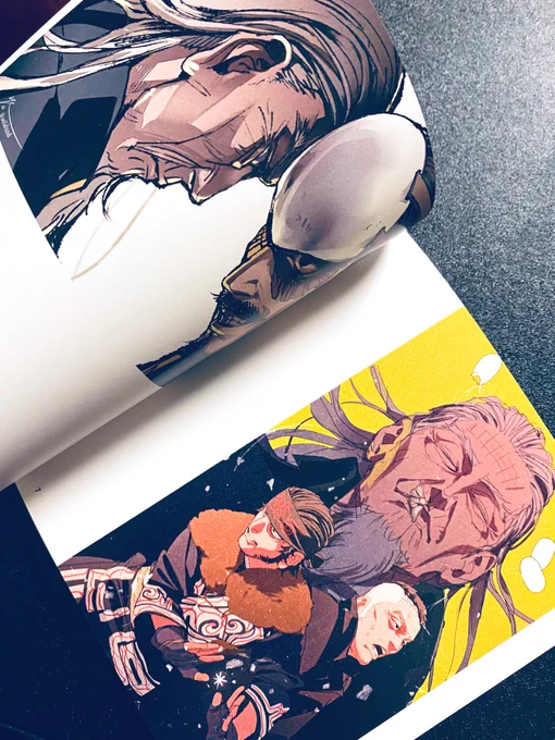 第3弾刷ってもらった。元絵よりコントラスト強調されてこれはこれでとてもいい感じ。 