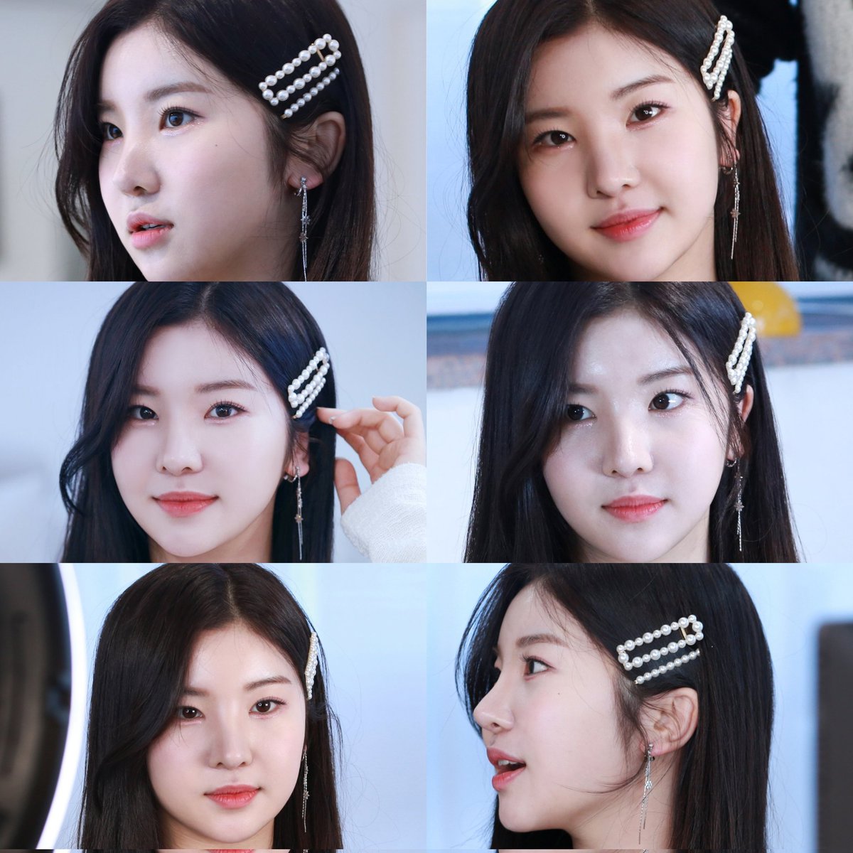 0404place's tweet photo. nayu and that beautiful hair clip~💙🤍
#아일리원 #ILY1 #나유 #NAYU https://t.co/kKsgNtYcJH
