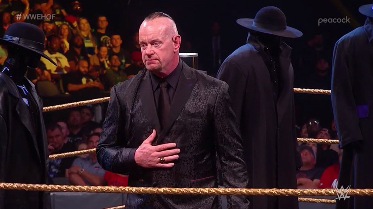 #ThankYouTaker for our Unforgettable childhood memories ❤ We Keep us Love & Respect for you forever @undertaker Best of luck for your future 🥰