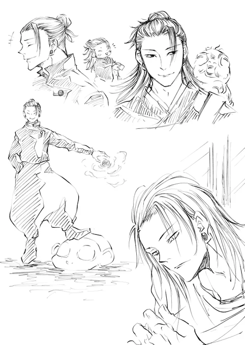 お風呂後に。。。恒例の苦手カラー後に発散一発描き落描きすぐるver
あースッキリした!!! 