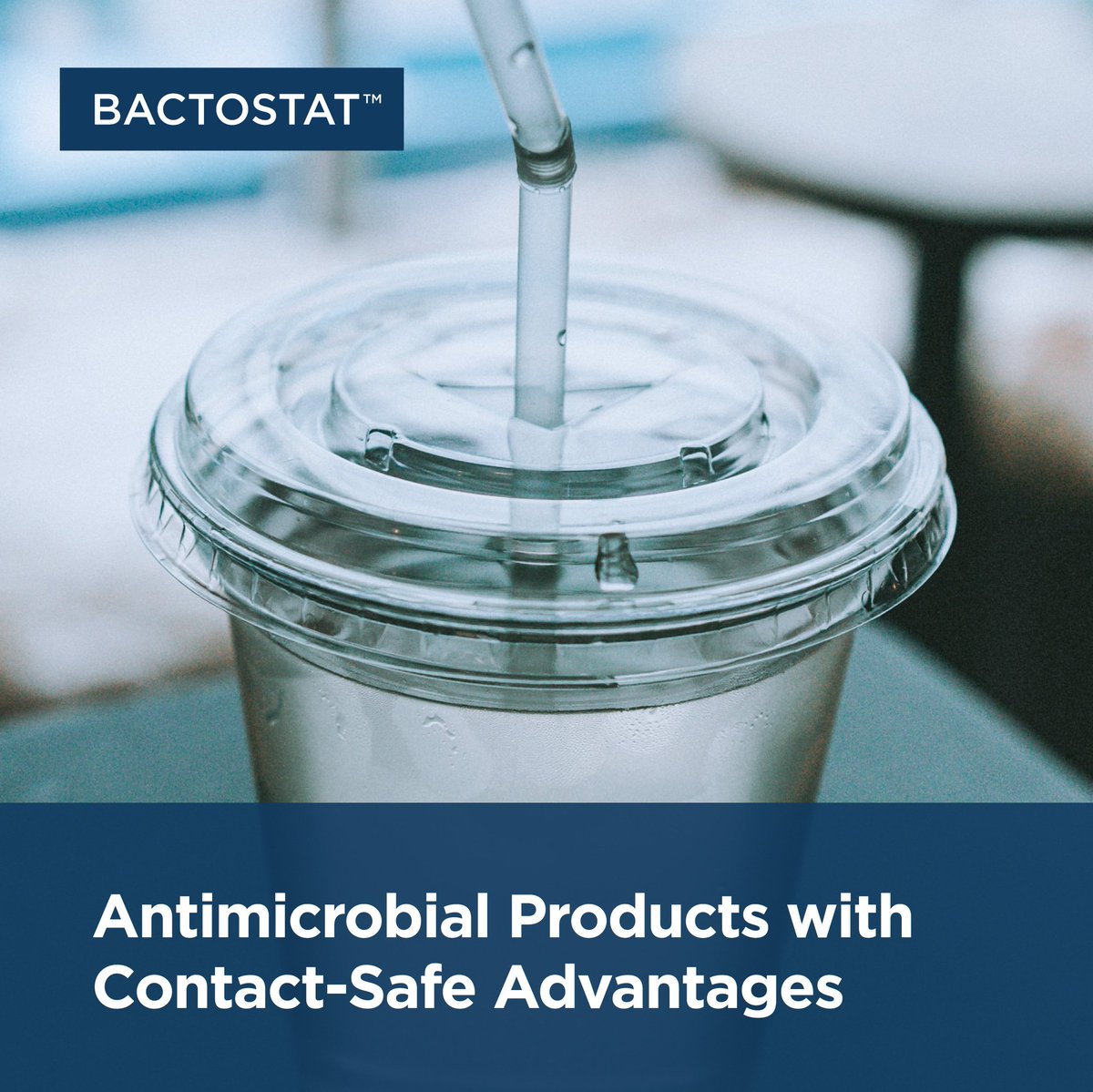 bactostat's tweet photo. From the EVERCLEAN straw to reusable plastic containers and cups, BACTOSTAT™’s non-leaching #antimicrobial technology has various food-contact-safe and eco-friendly advantages with safer protection against #biocides and #nanosilver additives. https://t.co/WMXnhjtFSn