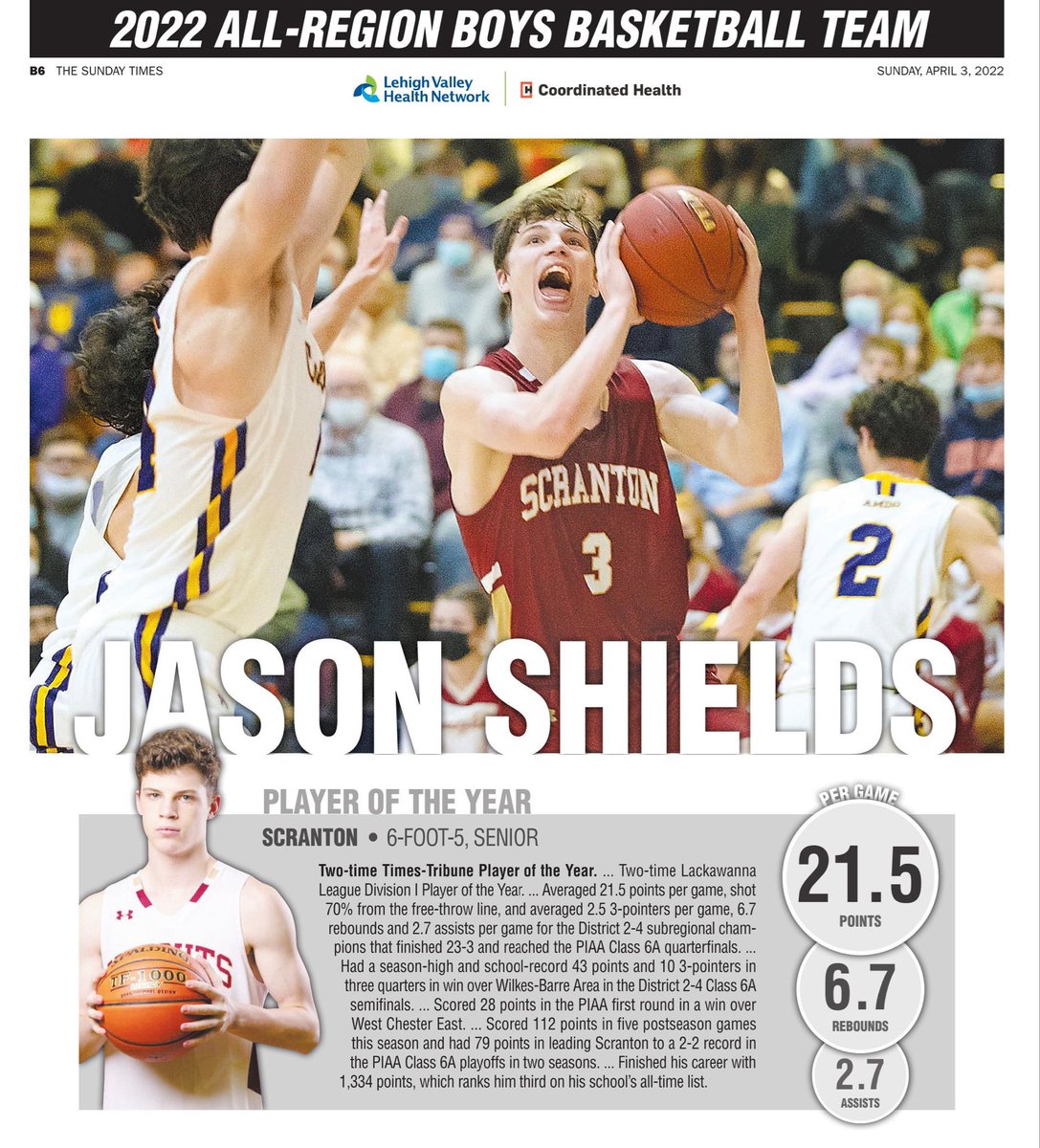 Scrknightsbball's tweet photo. Once again we would like to congratulate Jason Shields for being named Regional Player of the Year for the second year in a row! https://t.co/yHed9Vzn7T
