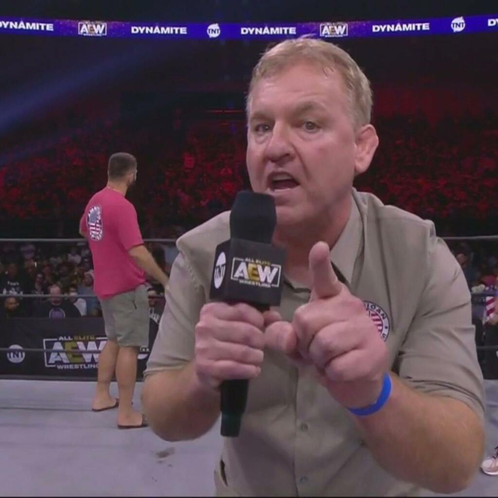 TheScoundrelSoc's tweet photo. I want to take a moment to say this…

 If Brandi Rhodes doesn’t show up on WWE TV, that means the last time we will have seen her on TV was when she had her ass soundly handed to her by Dan Lambert. They could choose to frame it as he ran her off bec… https://t.co/MpCTUlmOvD https://t.co/vzfR7uN65i