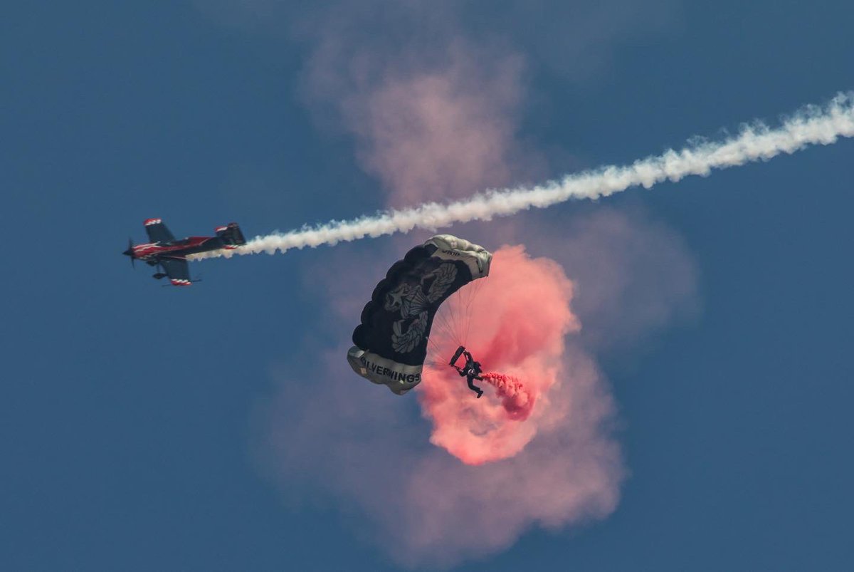 JK_Multimedia's tweet photo. The Wings Over South Texas is putting on a great show at NAS Kingsville.

#blueangels #f35demoteam #Texas #airshow #aviation https://t.co/N09PkGg2AB