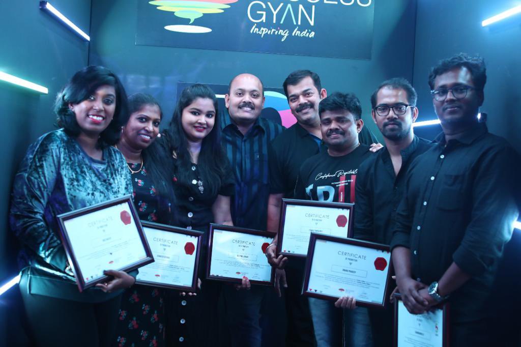 SuccessGyan's tweet photo. Thank you so much for making Changemakers 2022 a fabulous success!

Yesterday was fun, heartwarming and fulfilling for us. With all the new initiatives rolling out this year, we are super excited to be on this journey of Inspiring 100 million people to become their best version! https://t.co/GlKdp7lWk5