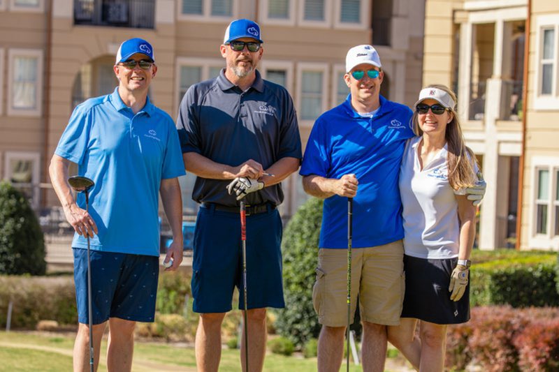 CharlieBollom's tweet photo. We had the privilege of sponsoring the @UTTyler BMW Patriot’s Classic to support graduate students with tuition. Great weather, great event supporting a great cause! #cloudingenuity @IngenuityCloud https://t.co/fuTj5SGtur