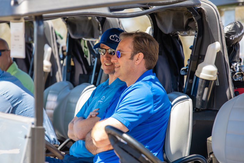 CharlieBollom's tweet photo. We had the privilege of sponsoring the @UTTyler BMW Patriot’s Classic to support graduate students with tuition. Great weather, great event supporting a great cause! #cloudingenuity @IngenuityCloud https://t.co/fuTj5SGtur