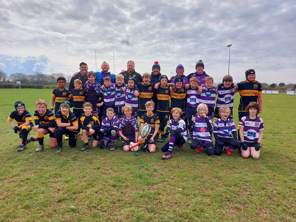 StamfordRUFC's tweet photo. Our Under 10s travelled the short distance to @OakhamRFC this morning &amp; a great time was had by all involved 👍👍👍🏉🟣⚫️⚪️ @RFU @LightspeedFibre @RutStamSound @Mercury1712 #rugbyfamily https://t.co/2FnmTR01pv