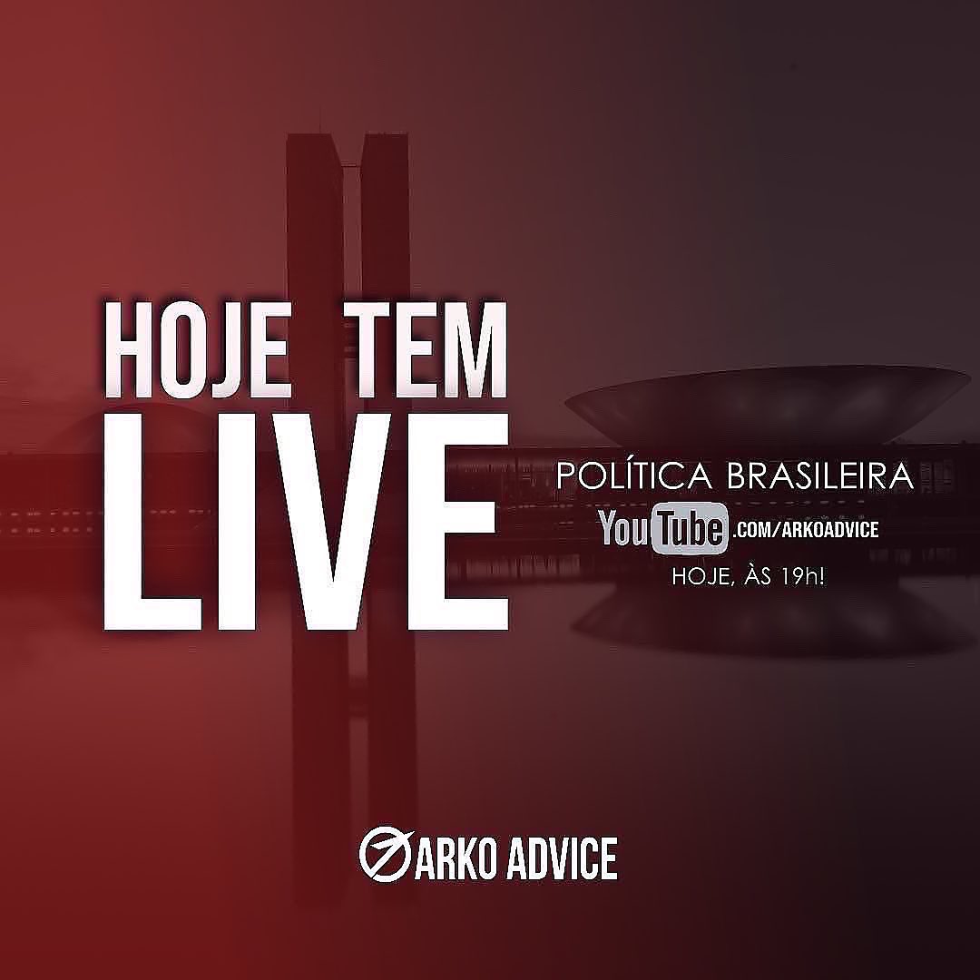 arkoadvice's tweet photo. #HojeTemLive Hoje acontece mais uma live “Política Brasileira”. Confira aqui os temas que serão abordados em nossa transmissão.

Não esqueça. A partir das 19h estaremos ao vivo no https://t.co/E8YMqFpz3S. 

#arkoadvice #live #politicabrasileira https://t.co/4JQTYJVii9