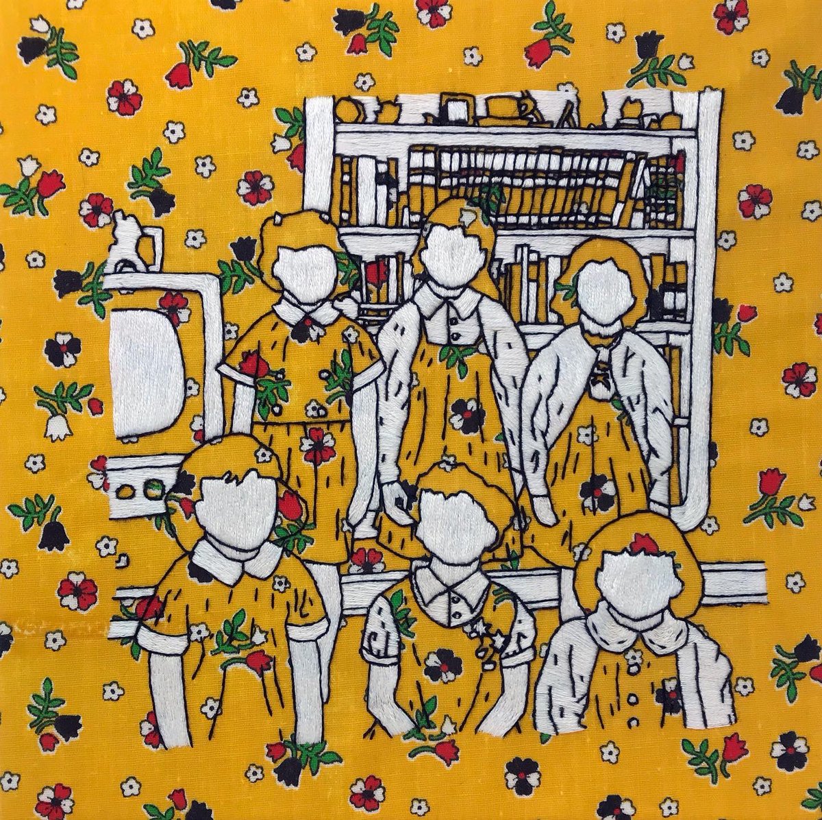 kedstevenson's tweet photo. Done and stretched! Swipe for original reference image
#embroidery #embroideryart #art #artist #illustration #textileart #fibreart #fibreartist #canadianartist #canadianart #contemporarytextileartist #contemporaryart #contemporaryartist #contemporaryembroidery #womenartists https://t.co/ZbCg6elm5p