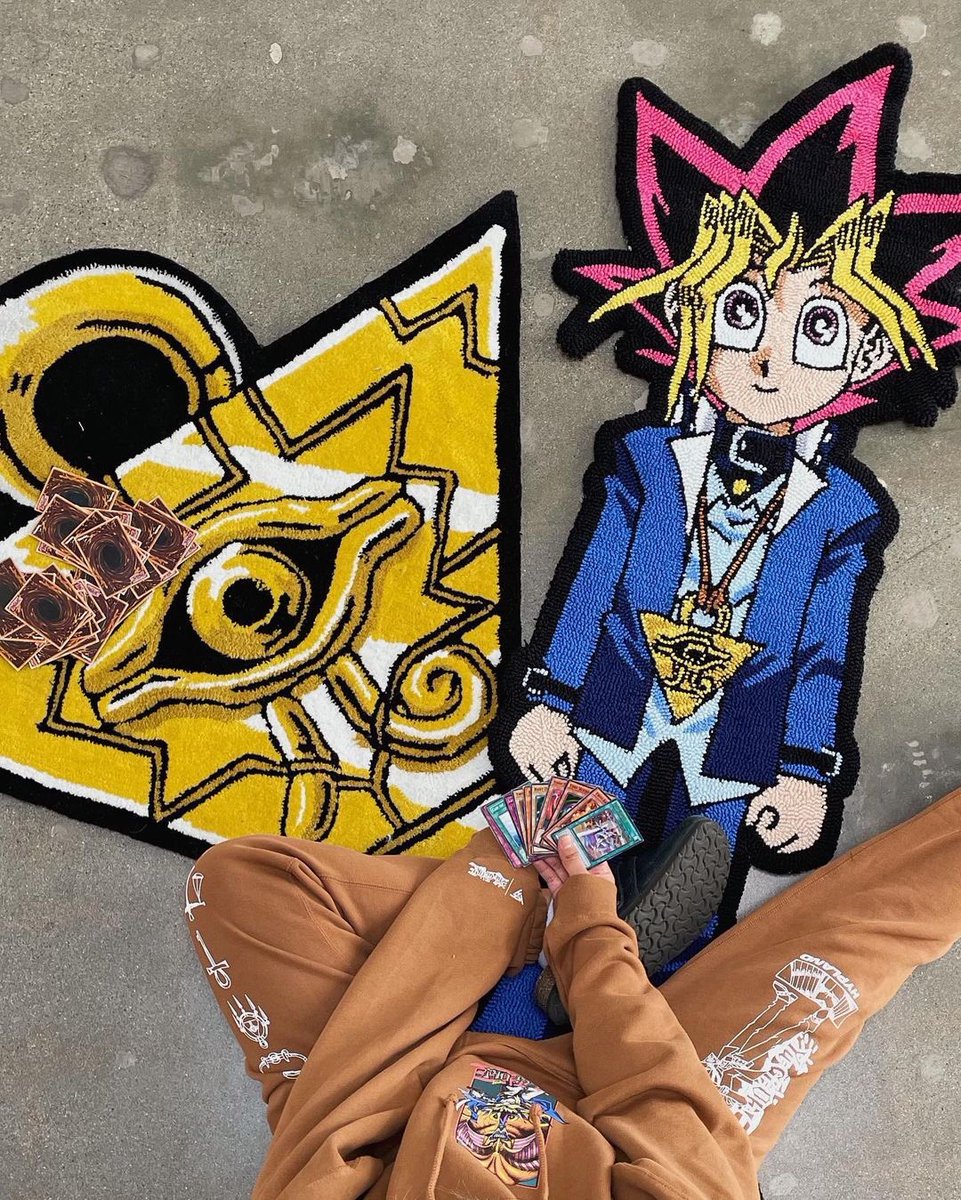 placetmagazine's tweet photo. Tapetes inspirados no clássico anime Yu-Gi-Oh! https://t.co/FuQpuSF7Kk