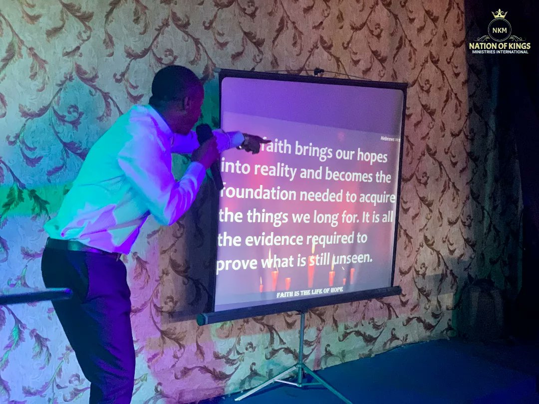 KingsNationInt1's tweet photo. #ContinuationFromLastWeek
#Prov22:29 #Hebrews11:1
    #Faith is the life of #hope. Faith is not what you say, but what you do. Faith is the #Foundation you need to get everything you need. 
    For you to have faith a word must be spoken/heard, for #Faith cometh by hearing. https://t.co/ONKDyQwBVj